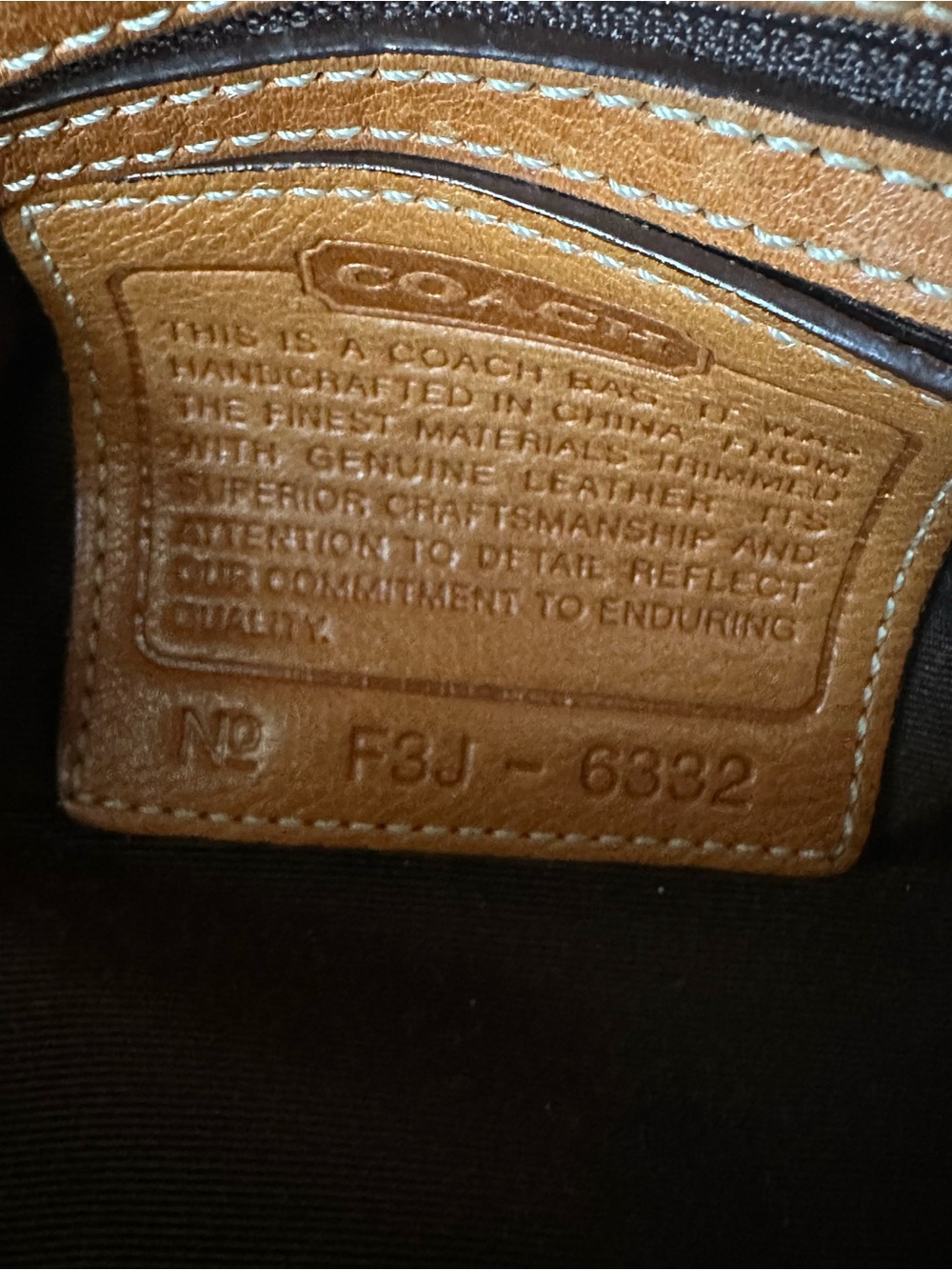 Coach Vintage Y2K Mini Bag in Brown and Tan Signature Monogram Canvas - Picture 8 of 13